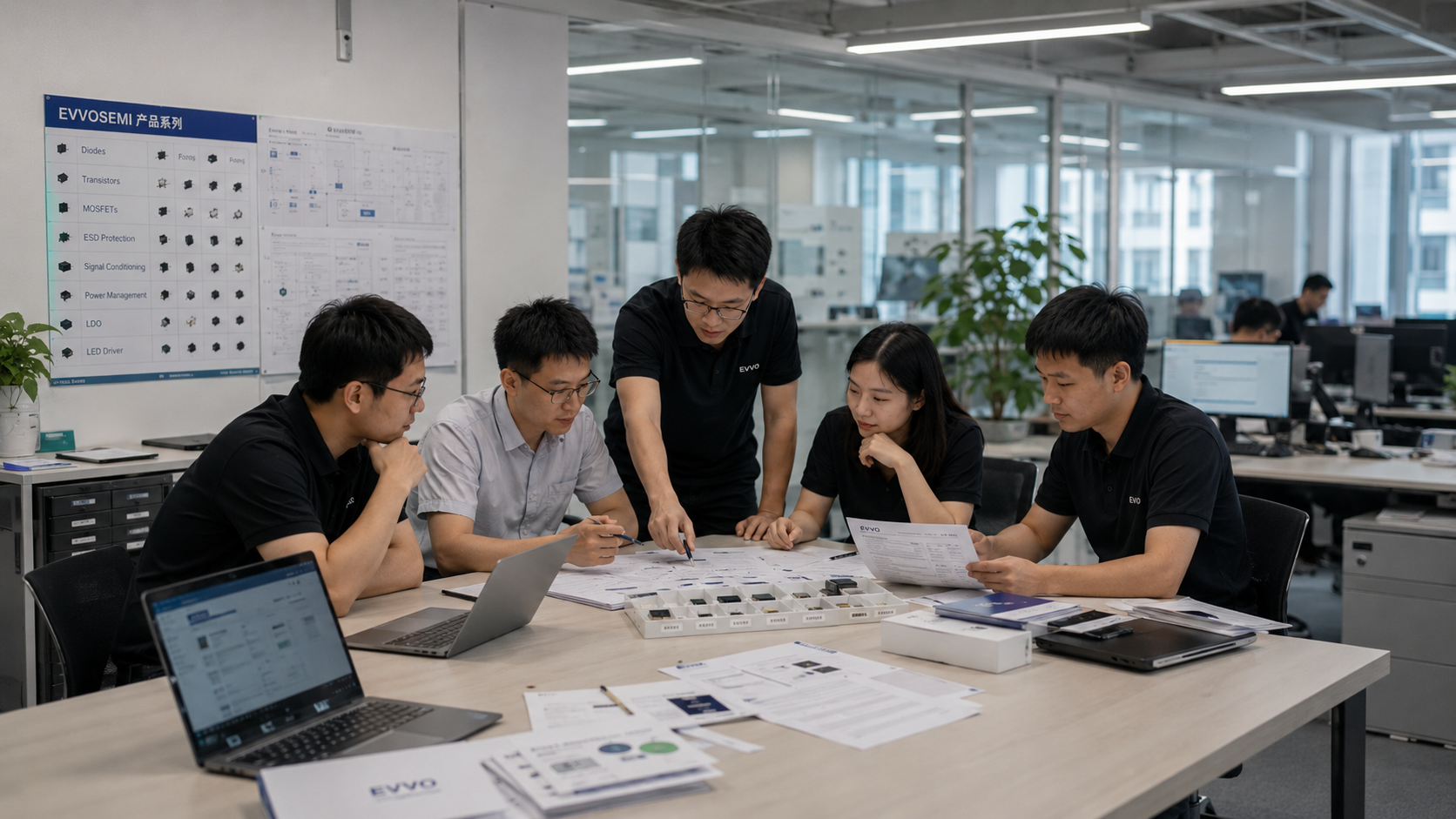 Engineering support and product selection review scene / 工程支持与产品选型评估场景